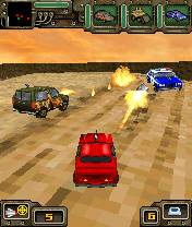 Download 'Guns, Wheels & Madheads 3D (240x320)' to your phone